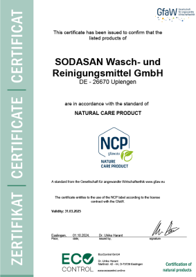 Sodasan Elde Bulaşık Deterjanı Hassas Ciltler İçin Kokusuz - 500 ml