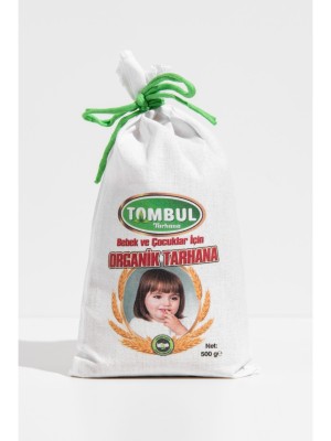 Tombul Organik Bebek Tarhanası 500 gr Otantik Kese