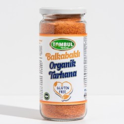 Tombul - Tombul Organik Glutensiz Balkabaklı Karabuğday Unlu Tarhana 300 g cam ambalaj